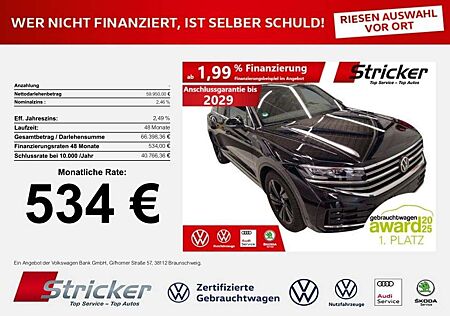 VW Touareg Volkswagen Elegance 3.0TDI 534,-ohne Anzahlung AHK Pano Stan