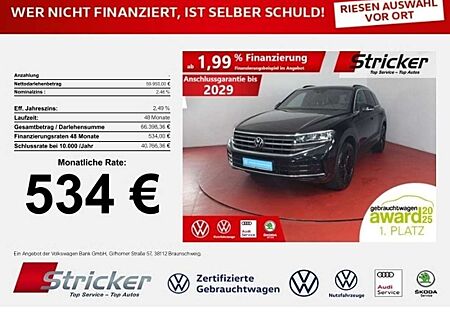 VW Touareg Volkswagen Elegance 3.0TDI 534,-ohne Anzahlung AHK Pano Stan