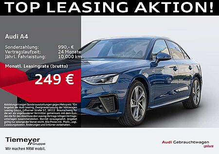 Audi A4 35 TFSI 2x S LINE LED OPS VIRTUAL AHK