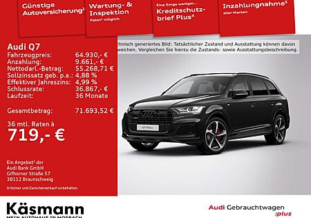 Audi Q7 gebraucht kaufen Audi Q7 S line 55TFSIe quattro AHK PANO 360° B&O