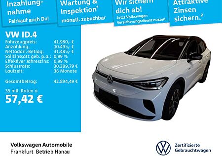 VW ID.4 Volkswagen GTX 4Motion Navi AHK Panoramadach Sprachbed