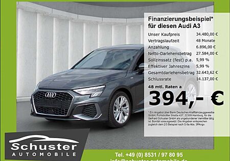 Audi A3 Sportback S-LINE 35eTFSI*S-tron ACC LED Navi