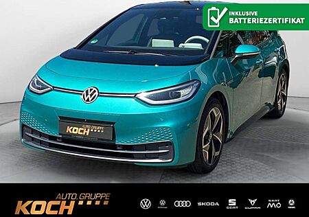 VW ID.3 Volkswagen Pro S 77kWh NAVI KLIMA LED SHZ
