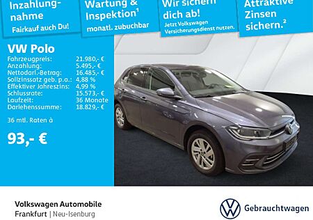 VW Polo Volkswagen 1.0 TSI DSG Style Navi IQ.LIGHT - LED-Matri