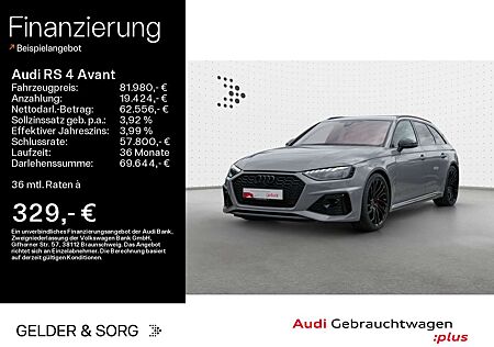 Audi RS4 qu. 280km/h*RS-Dynamik*B&O*HuD*Matrix