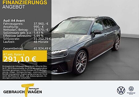 Audi A4 40 TFSI Q 2x S LINE ASSISTENZPKT NAVI V