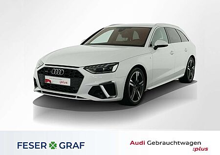 Audi A4 Avant 40 TDI qu S Line Int Leder,LED,Navi