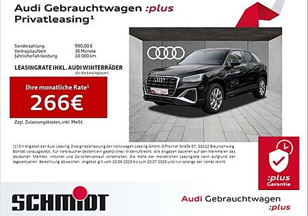 Audi Q2 35 TDI S line LM17 Navi+ AHK Leder Sportsitze S...