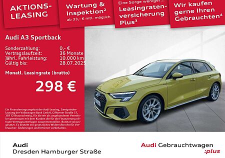 Audi A3 30TDI S line LED Navi AHZV S tronic