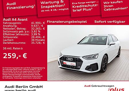 Audi A4 S line 35 TFSI S tr. NAVI RFK PANO LED