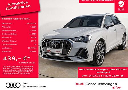 Audi Q3 35TFSI S line LED NAVI AHK VIRTUAL