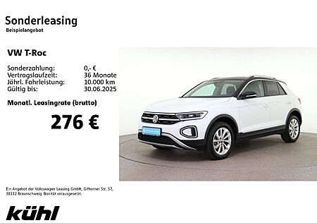VW T-Roc Volkswagen 1.5 TSI DSG Style LED+ ACC App Navi AHK