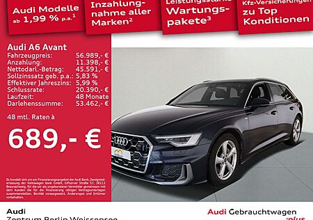 Audi A6 50 TDI TIPT*QUA*S-LINE*MATRIX*PANO*RFK*