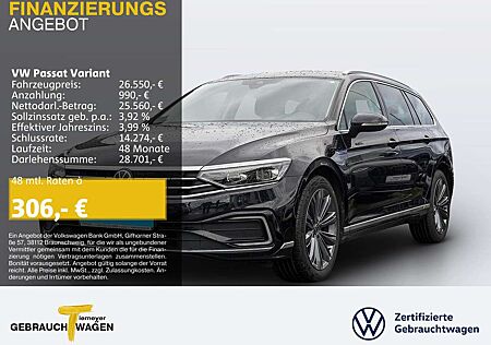VW Passat Variant Volkswagen GTE DSG LM18 KAMERA NAVI IQ LIGHT