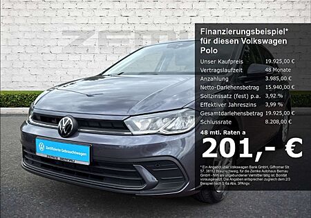 VW Polo Volkswagen 1.0 TSI DSG Life Digitales Cockpit LED Musikstream