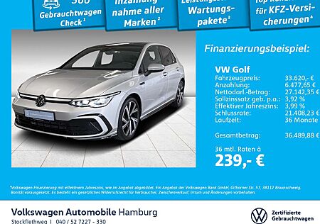 VW Golf Volkswagen VIII 2.0 TSI R-Line DSG AHK Nav Keyless ACC