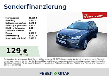Seat Arona 1.0 TGI ERDGAS Style SHZ NAVI RFK GJR ASSISTENZ
