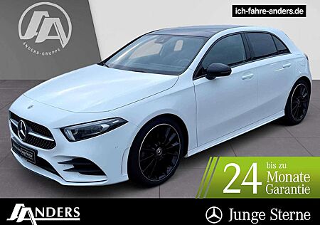 Mercedes-Benz A 220 d AMG+MBUX+Night+M-BEAM+Pano+Kamera+Apple