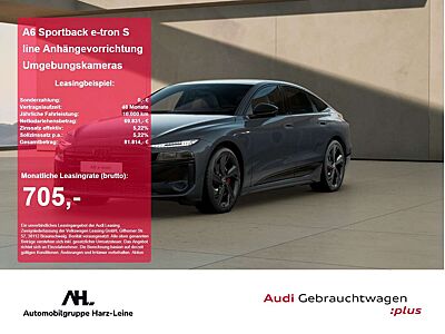 Audi A6 Sportback e-tron S line Anhängevorrichtung Umgebun