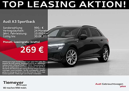 Audi A3 40 TFSIe 2x S LINE MATRIX RAUTE AHK