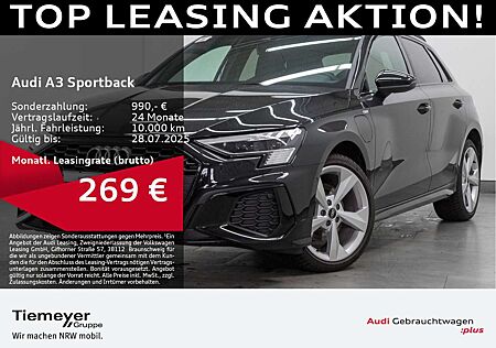 Audi A3 40 TFSIe 2x S LINE MATRIX RAUTE AHK
