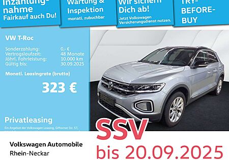 VW T-Roc Volkswagen 1.5 TSI Style DSG Navi AHK LED uvm