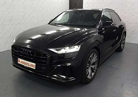 Audi Q8 50TDI quattro+S-Line+AHK+LED+Leder+Pano+Kam