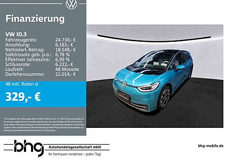 VW ID.3 Volkswagen Performance *HEAD-UP*PANO*KEYLESS*KAMERA*AC