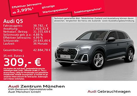Audi Q5 40 TDI qu. S tronic S line AHK/Virtual+/Navi+