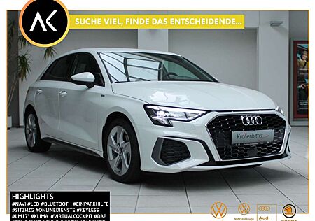 Audi A3 35 TFSI S line S-tronic 150PS-LED Navi Keyless DAB