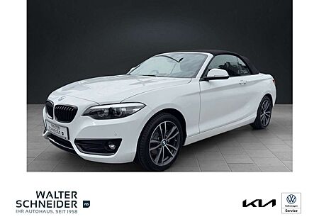 BMW 218 i Sport Line Navi SHZ PDC LED
