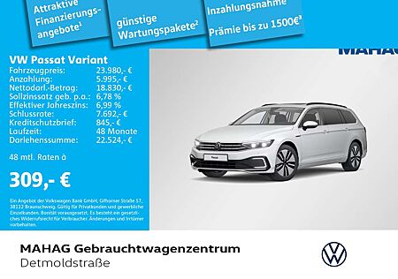 VW Passat Variant Volkswagen GTE 1.4 TSI eHybrid AHK Navi LED