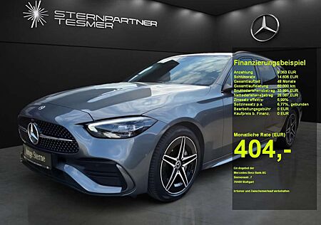 Mercedes-Benz C 200 T AMG AHK Panorama Momory Night Mbux