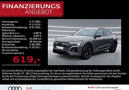 Audi Q8 e-tron 55 qu Edition S line Pano 21" S-Sitze