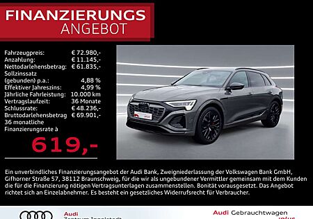 Audi Q8 e-tron 55 qu Edition S line Pano 21" S-Sitze