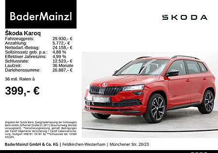 Skoda Karoq 2.0 TSI DSG 4x4 Sportline AHK Navi Kamera