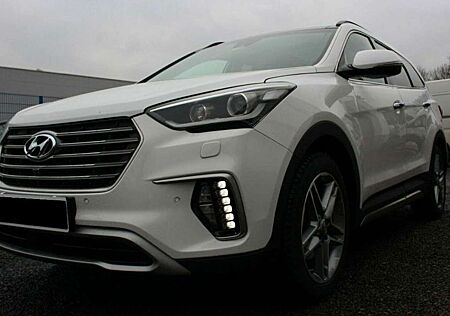 Hyundai Grand Santa Fe blue Premium 4WD*7-SITZER*PANO*