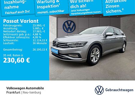 VW Passat Variant Volkswagen 2.0 TDI DSG 4Motion Business Navi