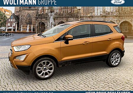 Ford EcoSport Titanium nur 10.000 km!!, Navi, Sitzheizung, Teill