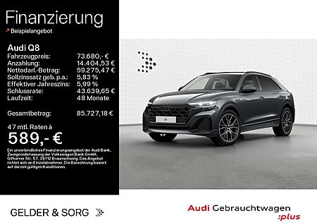 Audi Q8 50 TDI quattro S line AHK*HuD*Air*Pano*360°