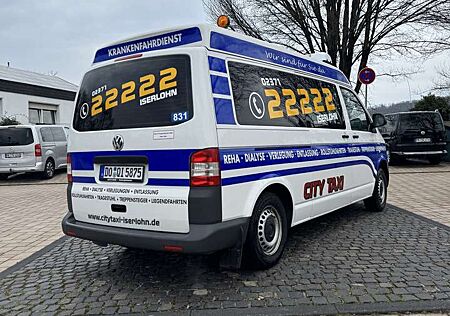 VW T5 Volkswagen vollswagen 2.0 Liter Krankenwagen KTW RTW Mietw