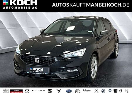 Seat Leon gebraucht kaufen Seat Leon 1.5 eTSI ACT DSG FR NAVI LED PARKL ACC SHZ