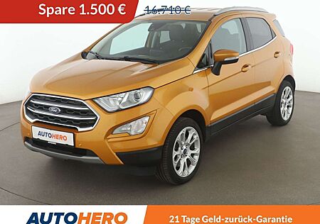 Ford EcoSport gebraucht kaufen Ford EcoSport 1.5 TDCi EcoBlue Titanium*NAVI*TEMPO*CAM*