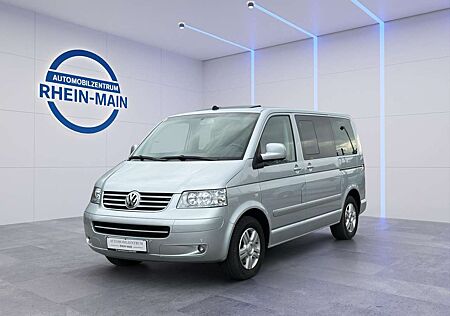 VW T5 Multivan Volkswagen Highline 2,5 TDI 2x Schiebetüren LEDER