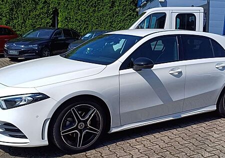 Mercedes-Benz A 200 AMG Line Automatik-Klima-Navi-Leder-Kamera-18Zoll