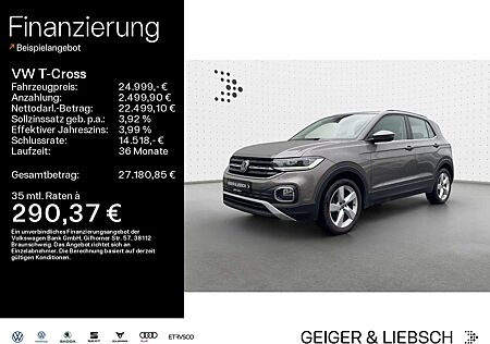 VW T-Cross Volkswagen 1.5 TSI DSG STYLE*LED*AHK*KAMERA*PDC*SHZ