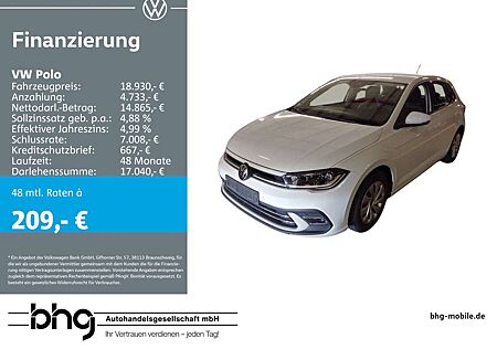VW Polo Volkswagen 1.0 TSI Style #AHK #KAMERA #ANSCHLUSSGARANT
