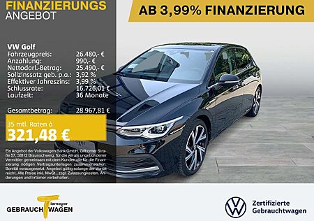 VW Golf Volkswagen 2.0 TDI DSG STYLE SPORTFAHRWERK LM18 AHK