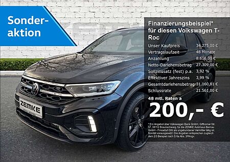 VW T-Roc Volkswagen 2.0 TDI DSG R-Line 3,9% Sportpaket AHK-abnehmbar N