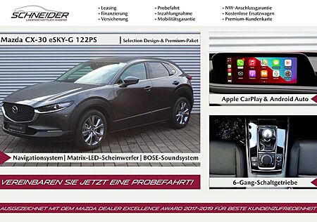 Mazda CX-30 Mild-Hybrid Select. Design-Premium P. M+S